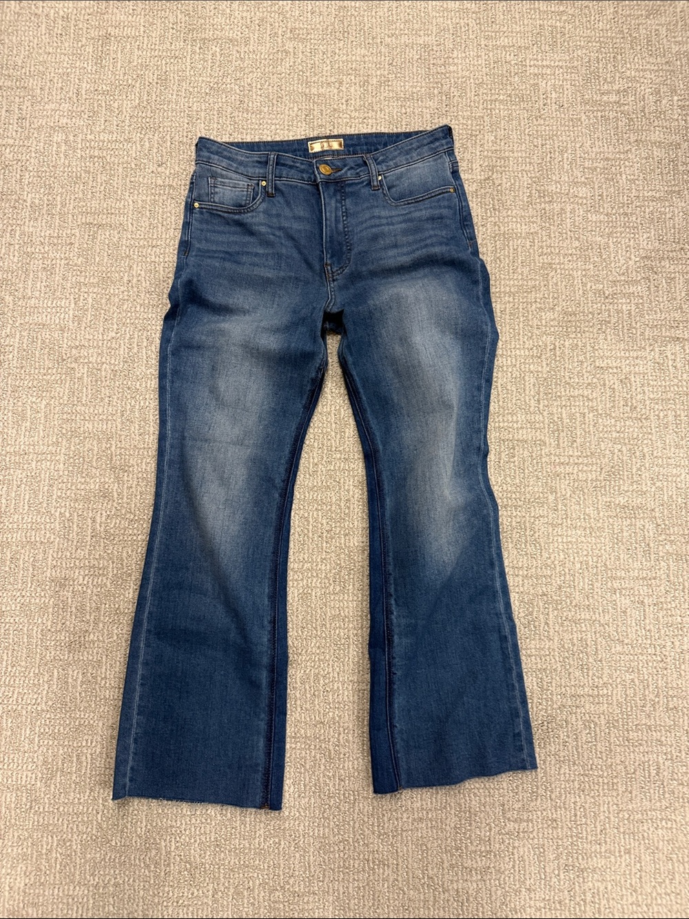 Kut from the Kloth Dark Blue Flare Jeans